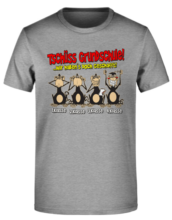 Abschluss T-Shirts Grundschule Geschenk doch geschafft