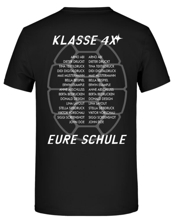 Grundschule Abschluss Shirts Namensliste Homeschooling