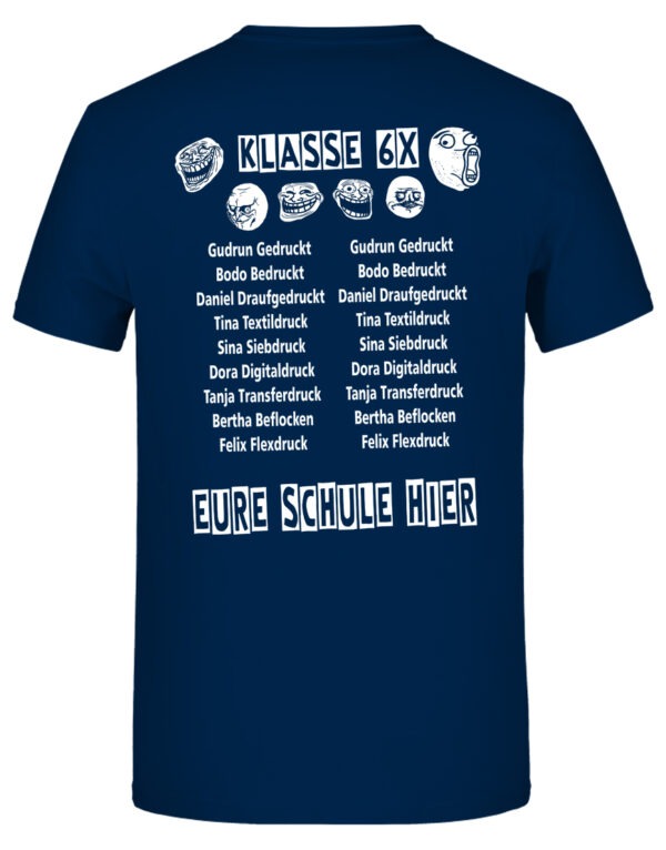 Abschluss Shirt Grundschule Goodbye Namen